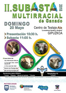 II SUBASTA MULTIRRACIAL de GANADO