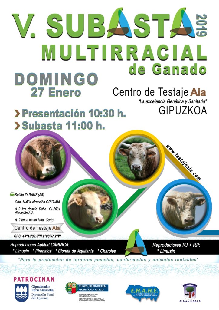 V SUBASTA MULTIRRACIAL de GANADO