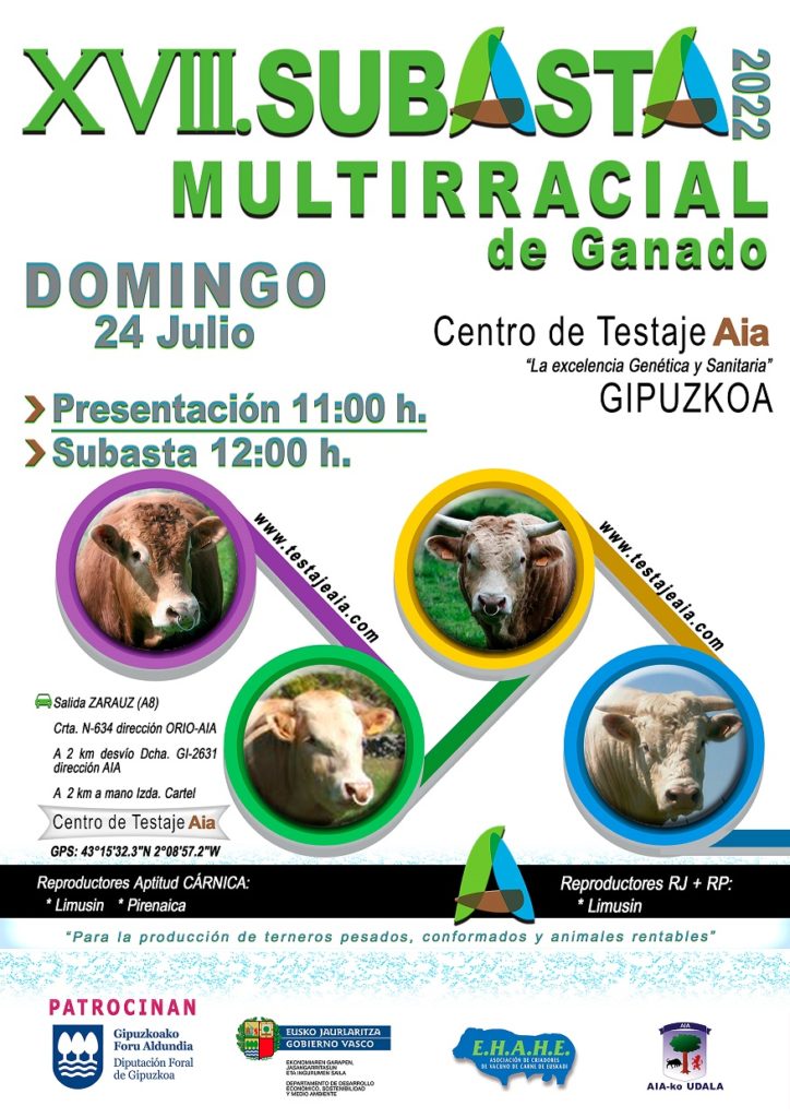 XVIII SUBASTA MULTIRRACIAL DE GANADO