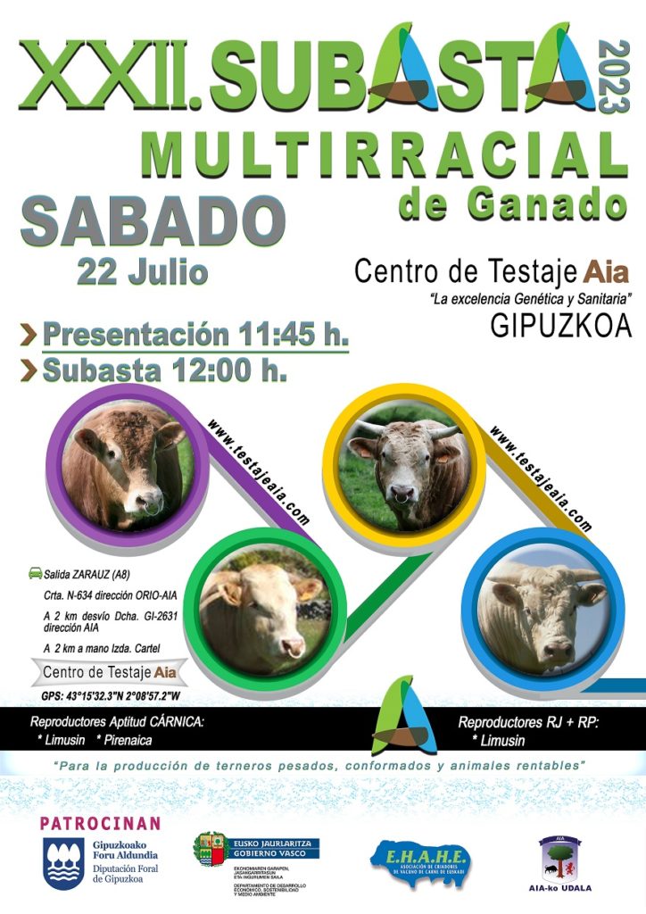 XXII SUBASTA MULTIRRACIAL DE GANADO