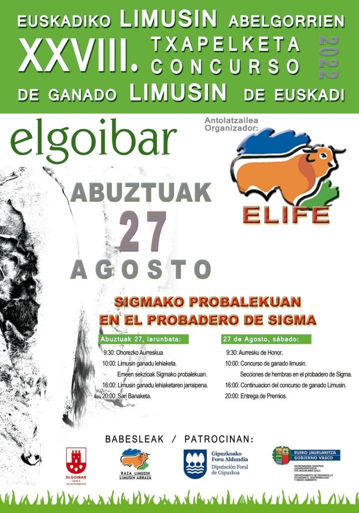 XXVIII CONCURSO DE GANADO LIMUSIN DE EUSKADI