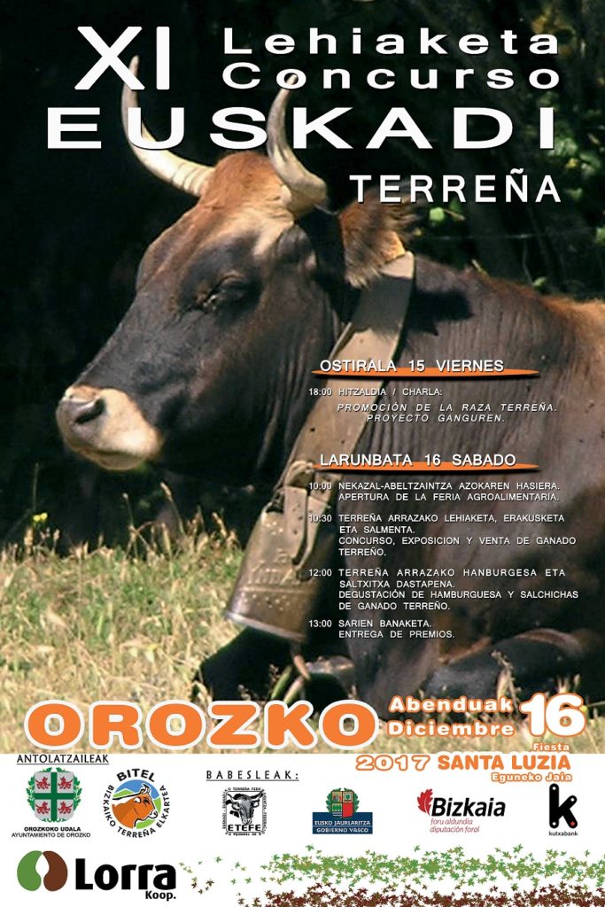 EUSKADIKO TERREÑA ARRAZAKO XI. LEHIAKETA