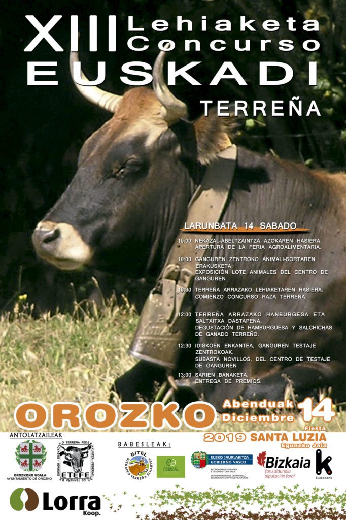 EUSKADIKO TERREÑA ARRAZAKO XIII. LEHIAKETA