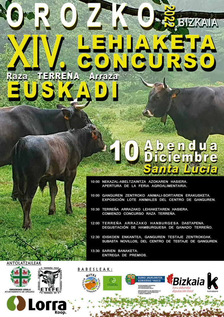 EUSKADIKO TERREÑA ARRAZAKO XIV. LEHIAKETA