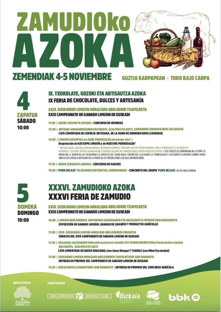 XXIX CONCURSO - SUBASTA de GANADO LIMUSIN de EUSKADI