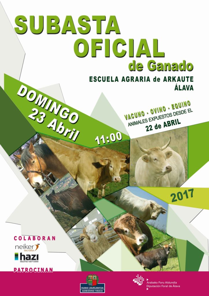 Subasta Oficial de Ganado de ARKAUTE