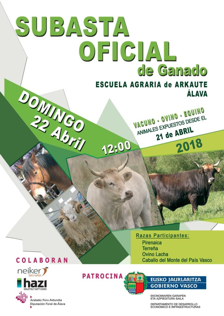 Subasta Oficial de Ganado de ARKAUTE