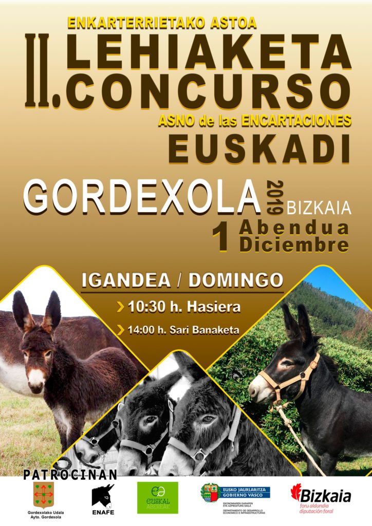 II Concurso Morfológico del Asno de las Encartaciones de Euskadi