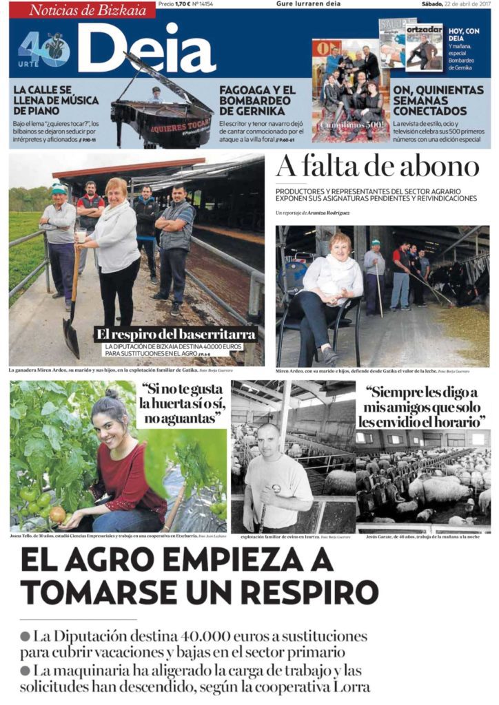 Lehen sektoreak dituen erronkei eta beharrei buruz hitz egin dugu Deian