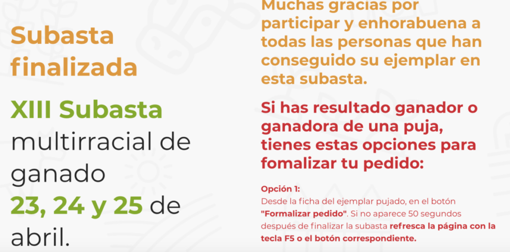 ARRAZA ANITZEKO GANADUEN XIII. ENKANTEAREN emaitzak – laugarrena ON LINE