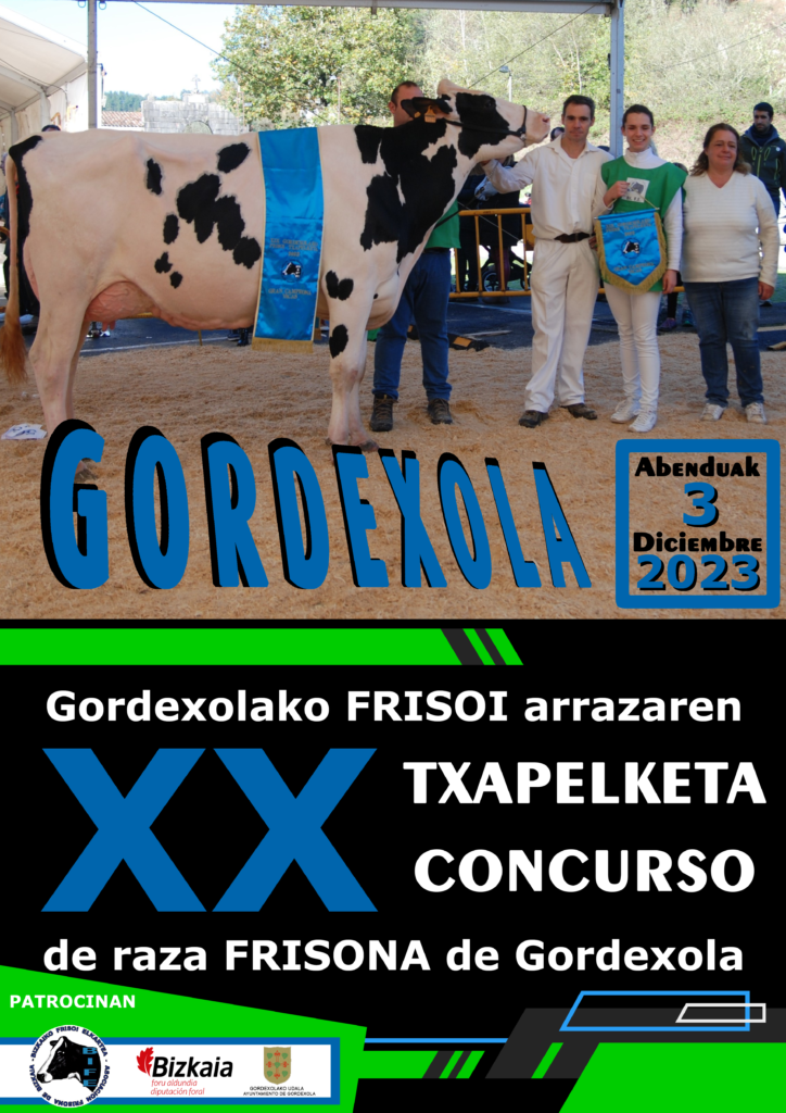 XX CONCURSO DE LA RAZA FRISONA DE GORDEXOLA