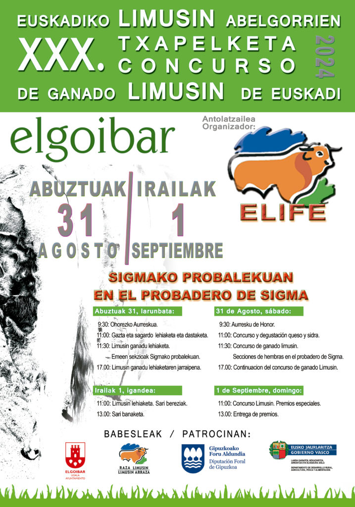 Euskadiko Limusin Abelgorrien XXX. Lehiaketa