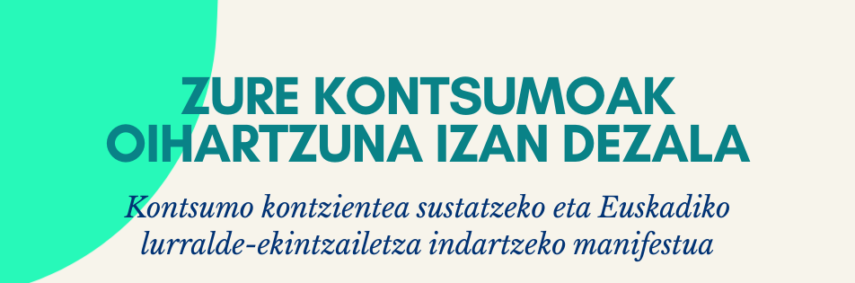 KONTSUMO KONTZITEAREN ALDEKO MANIFESTUA