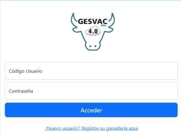 Puesta en marcha del software de alta de ganaderos independientes de la plataforma GESVAC4.0