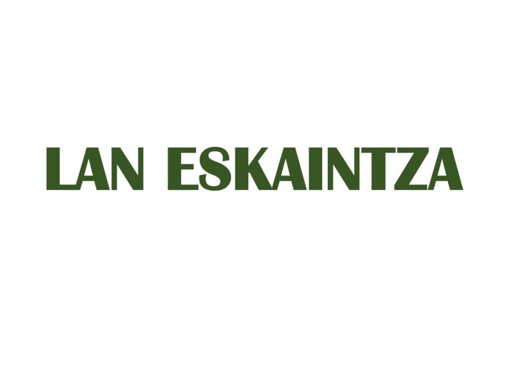 LAN ESKAINTZA - NEKAZARITZAKO PEOIA