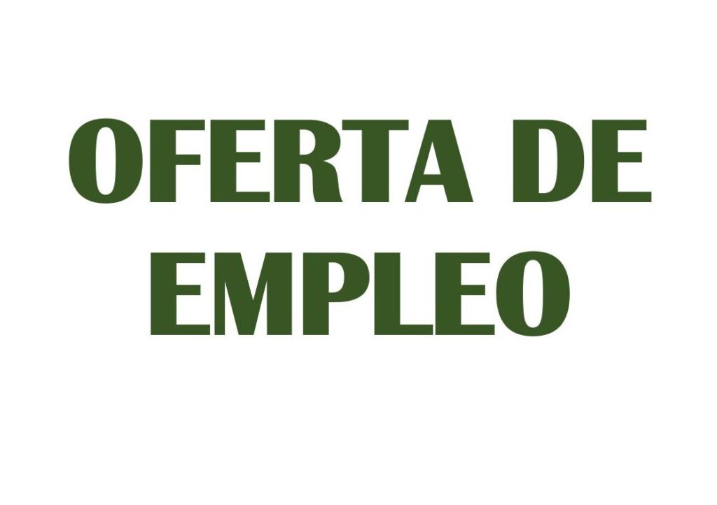 OFERTA DE EMPLEO - PEÓN AGRÍCOLA